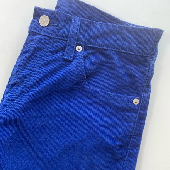 COPY - Levi’s 511 Corduroy Cobalt Blue Pants Straight Leg Electric Pockets W 30… - Picture 8 of 16